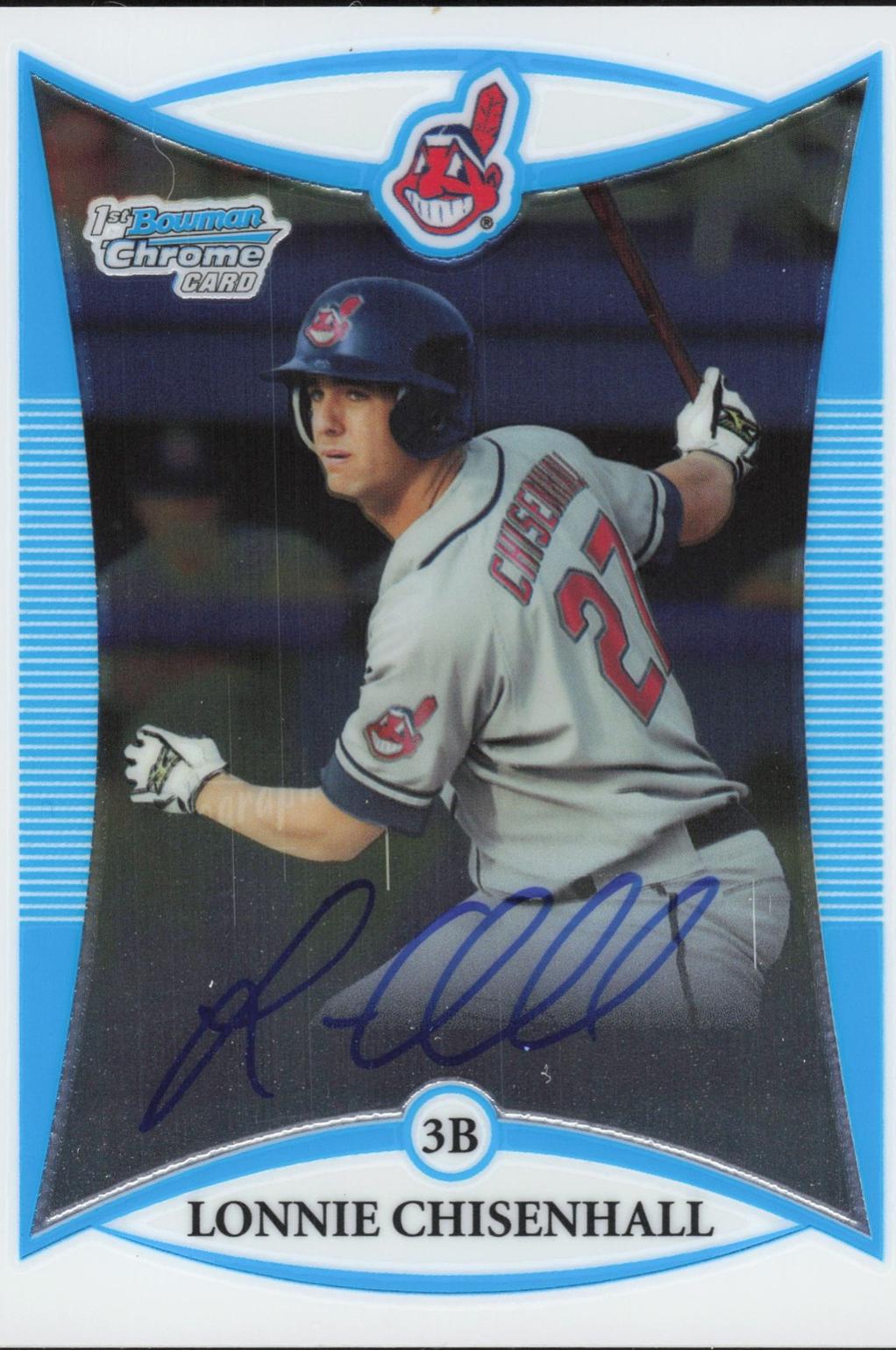 Lonnie Chisenhall [Autograph] #BDPP112