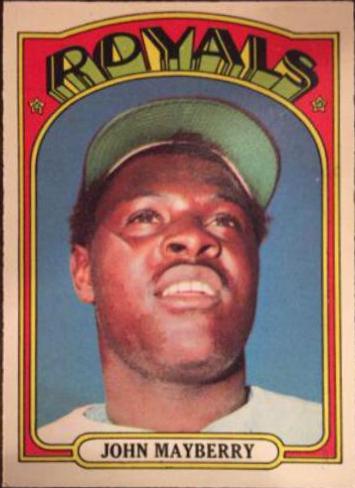John Mayberry #373 1972 O-Pee-Chee Baseball