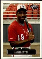 Tyrone Horne #60 Baseball Cards 1992 Fleer Excel Prices