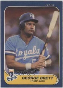 George Brett #5 Baseball Cards 1986 Fleer