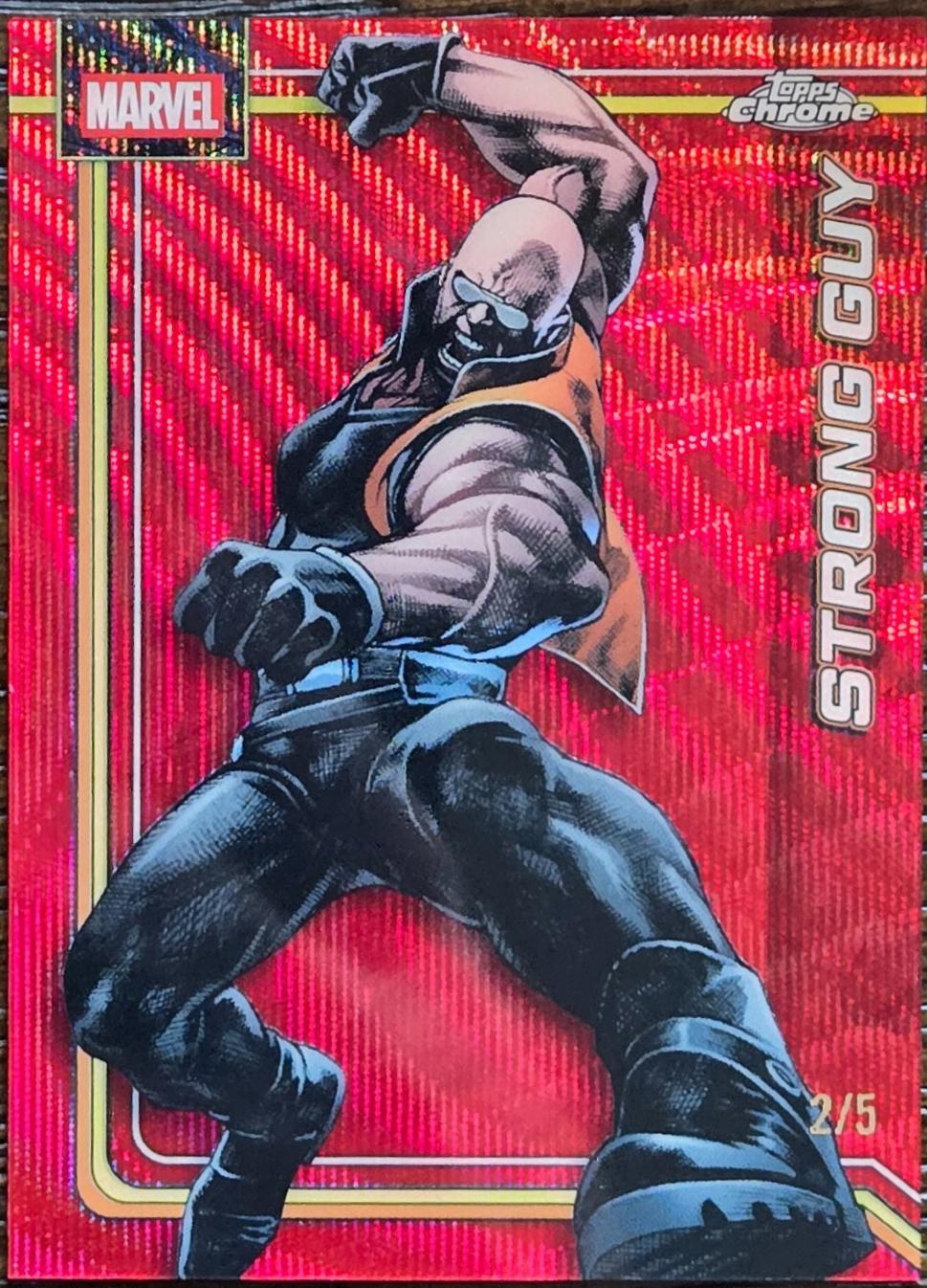 Strong Guy Red Wave Refractor