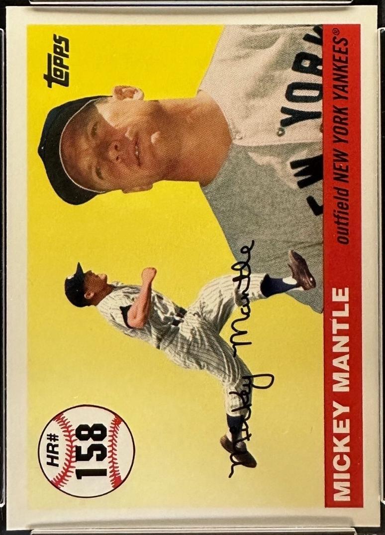 Mickey Mantle #115 2006 Topps Mantle Home Run History Baseball