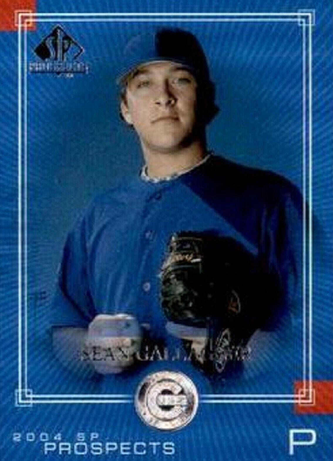 Sean Gallagher #287 Baseball Cards 2004 SP Prospects