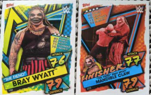 The Fiend' Bray Wyatt #223 Wrestling Cards 2021 Topps Slam Attax WWE