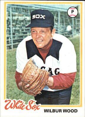 Wilbur Wood #726 Baseball Cards 1978 Topps
