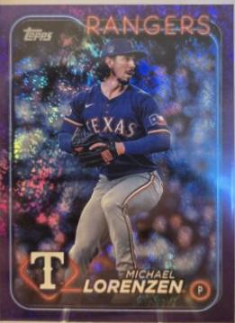 Michael Lorenzen [Purple Foilboard] #US226