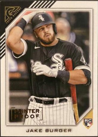 Jake Burger #51 2022 Topps Gallery Baseball