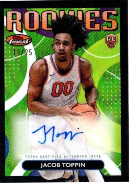 Jacob Toppin [Black Refractor] #RFA-JT