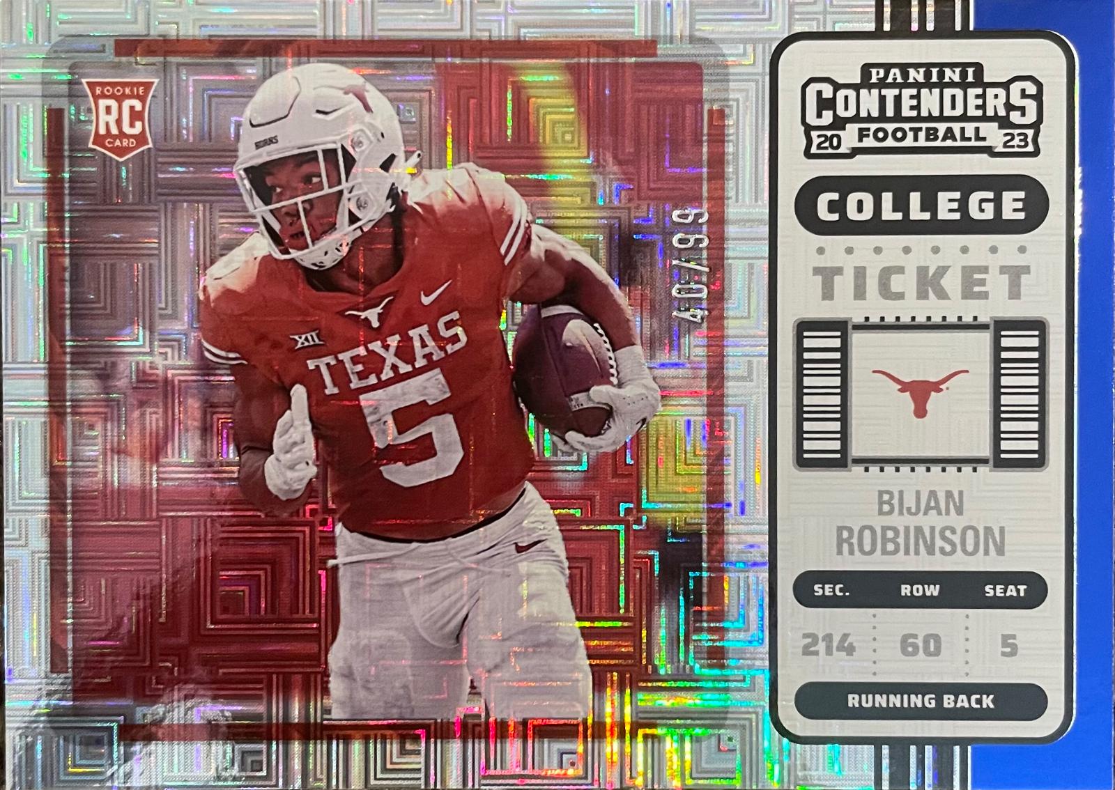 Bijan Robinson [Blue] #7