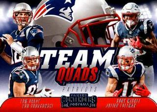 Tom Brady, Rob Gronkowski, Sony Michael, Julian Edelman