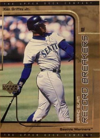 Ken Griffey Jr #G3 Baseball Cards 1999 UD Choice Record Breakers
