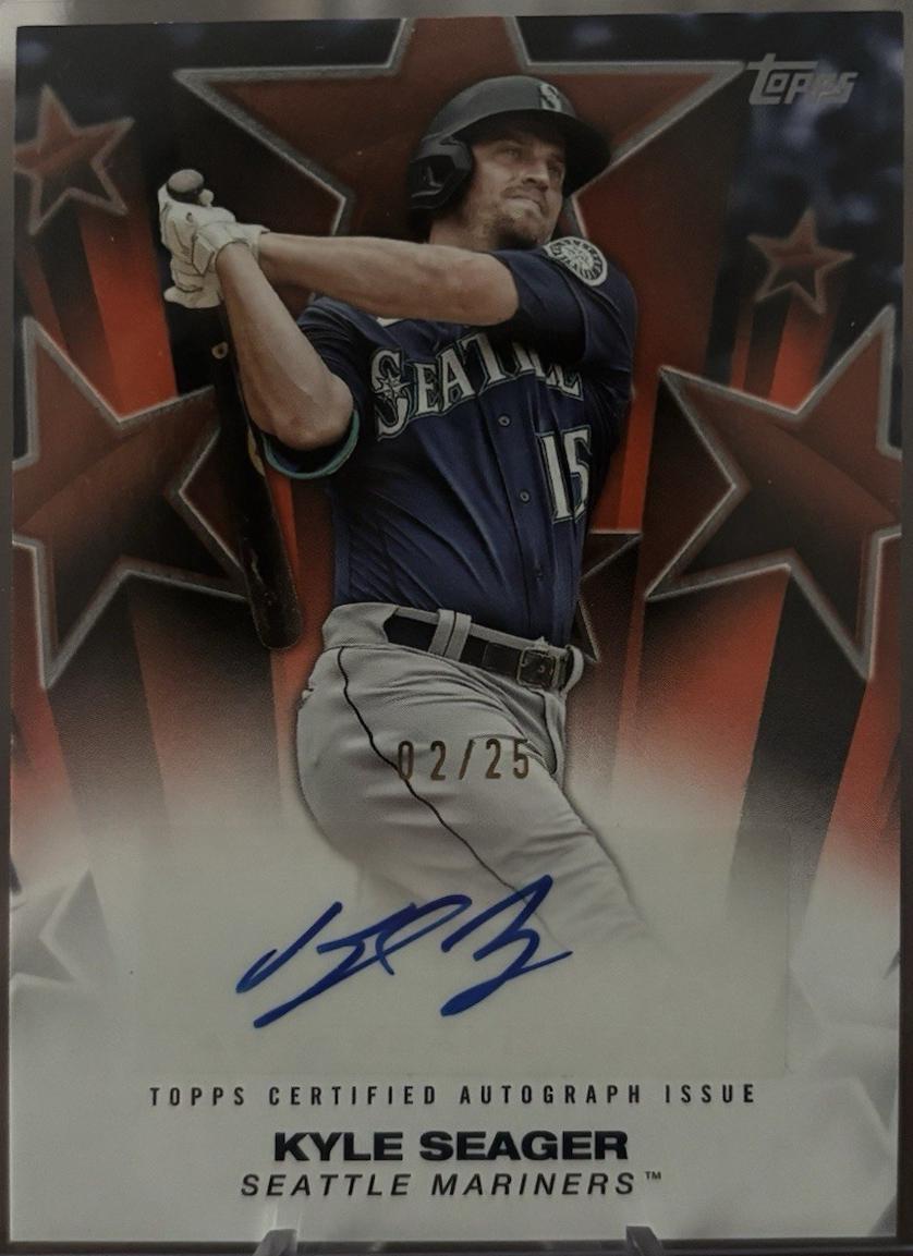Kyle Seager [Orange] #BSA2-KS