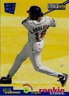 Garret Anderson #12 Baseball Cards 1995 Collector's Choice Se
