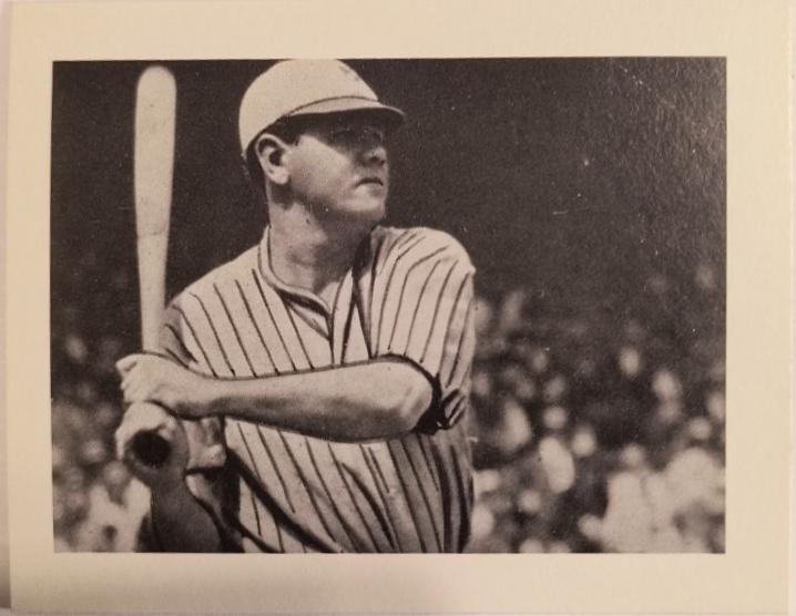 Big Cut #22 Baseball Cards 1980 Franchise Babe Ruth