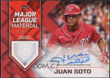 Juan Soto [Red] #MLMA-JS
