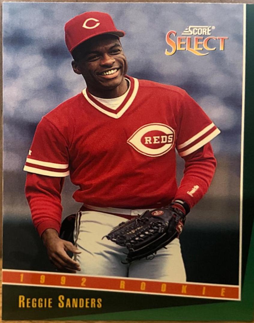 Reggie Sanders #274 Baseball Cards 1993 Score Select