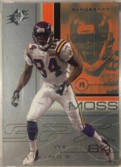 Randy Moss #50 Football Cards 2001 Spx