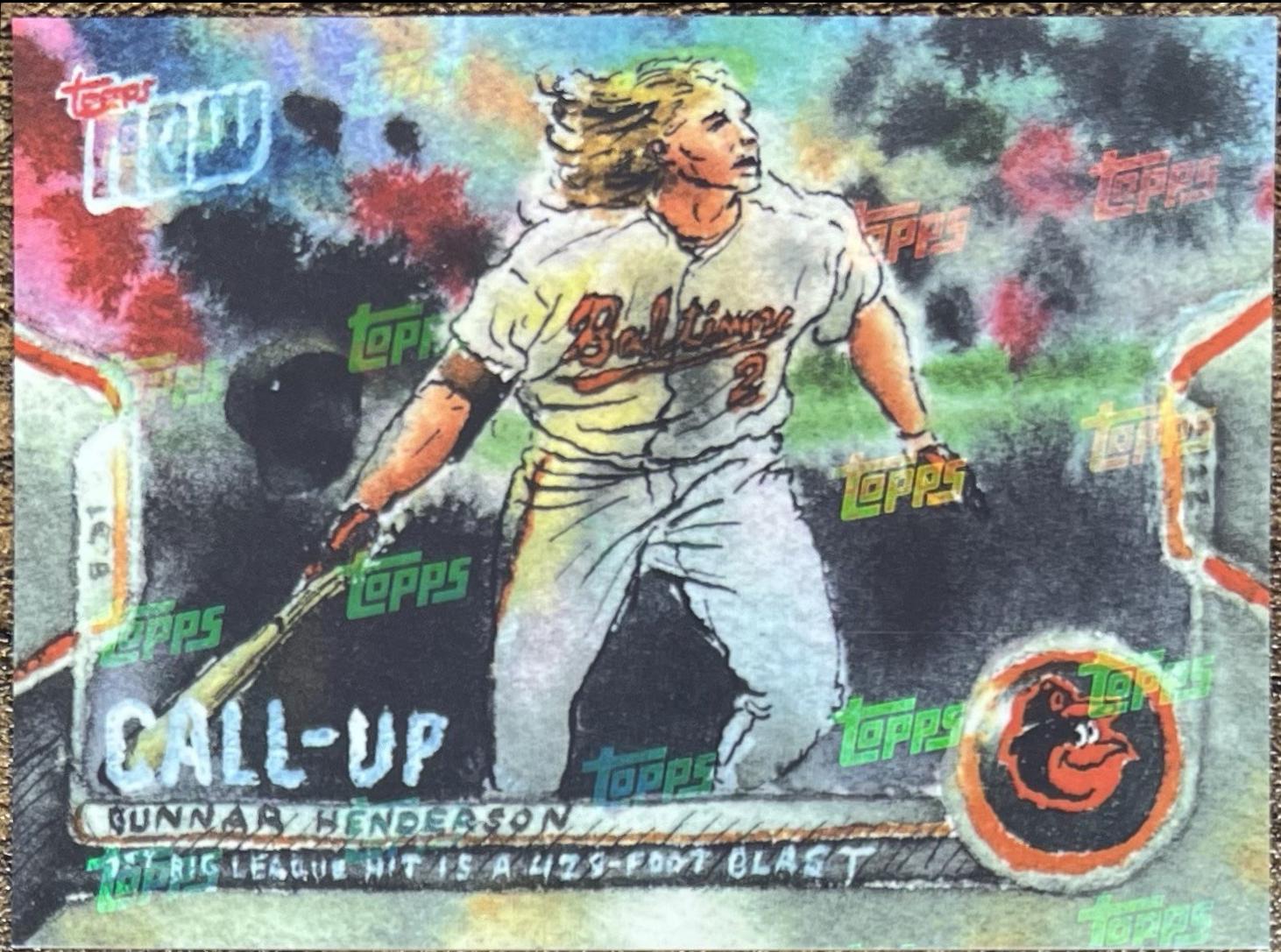 Gunnar Henderson [Topps Logo Laminate] #27