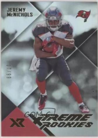 Jeremy Mcnichols #XR-MN Football Cards 2017 Panini XR Xtreme Rookies