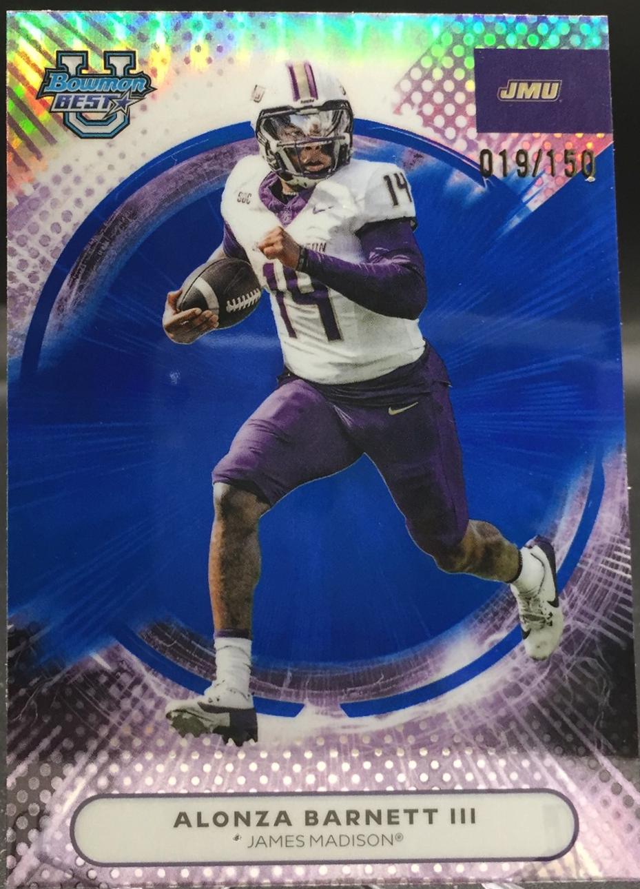 Alonza Barnett III [Blue Refractor] #79