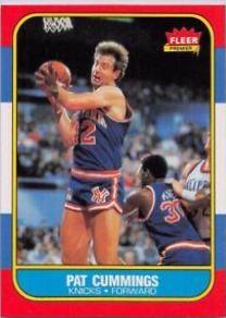Pat Cummings #19 Basketball Cards 1986 Fleer