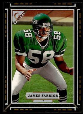 James Farrior #8 Football Cards 1997 Topps Gallery