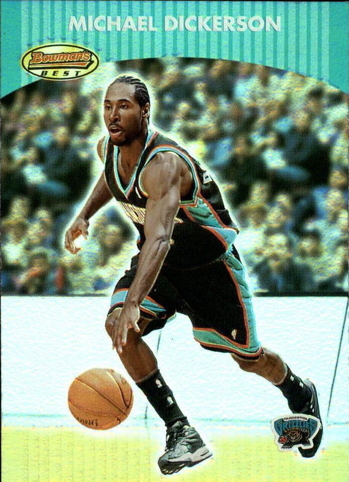 Michael Dickerson #46 Basketball Cards 2000 Bowman's Best