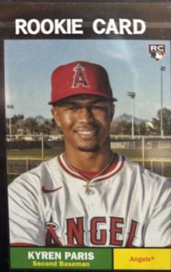 Kyren Paris #26 2024 Topps Archives Baseball