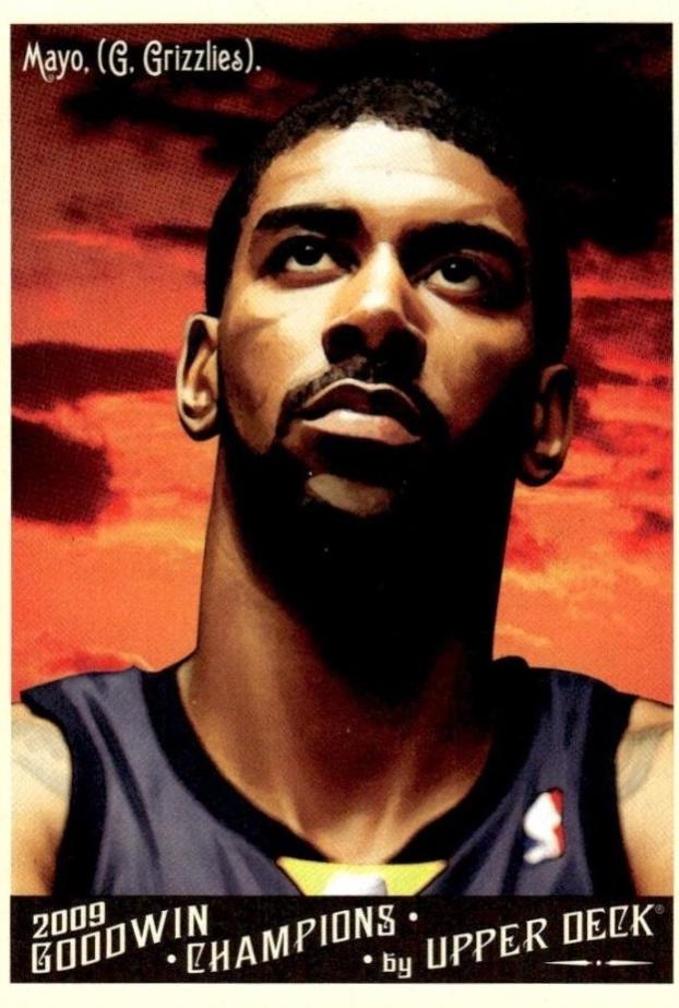 O.J. Mayo #24 Baseball Cards 2009 Goodwin Champions