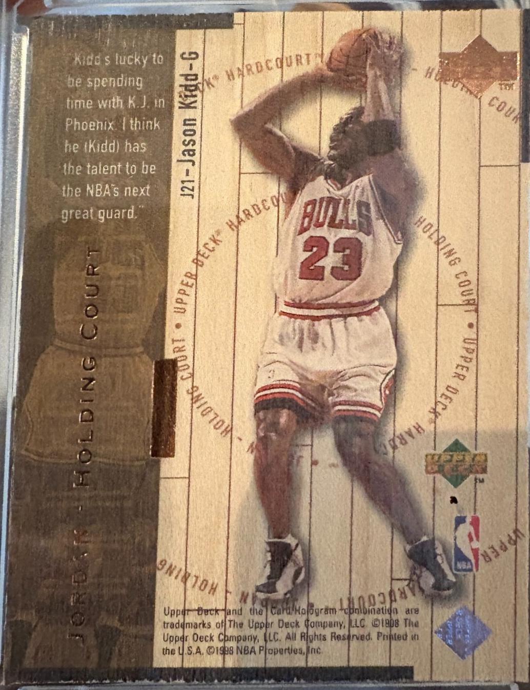 Jason Kidd, Michael Jordan [Silver] #J21