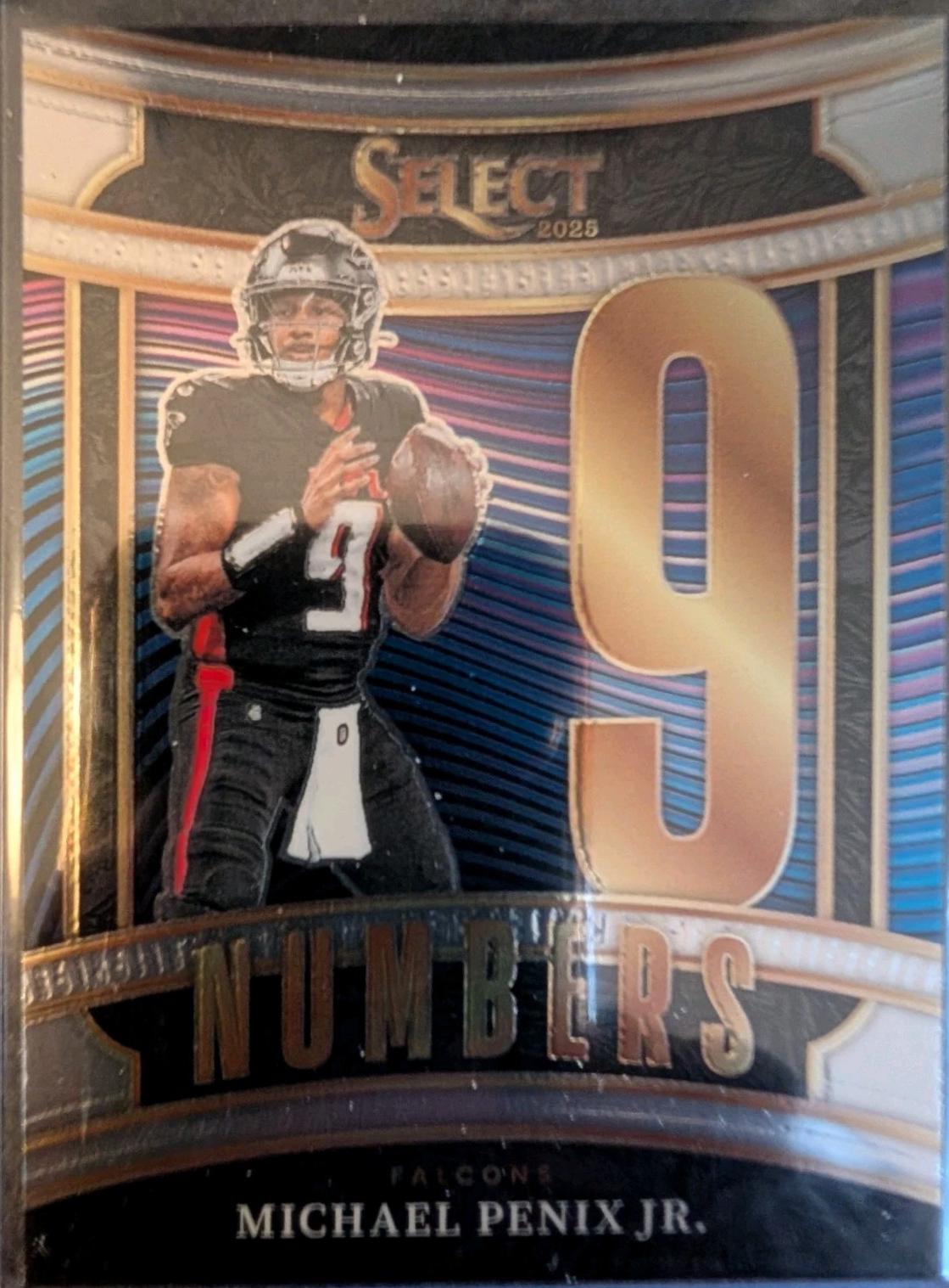 Michael Penix Jr. #1 Prices | 2025 Panini Select Numbers