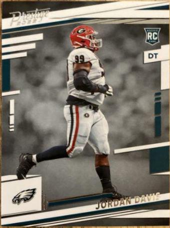 Jordan Davis #339 Football Cards 2022 Panini Prestige