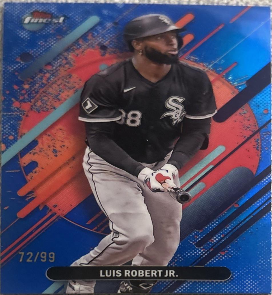 Luis Robert Jr. [Blue Refractor] #297