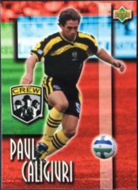 Paul Caligiuri #7 Soccer Cards 1997 Upper Deck MLS