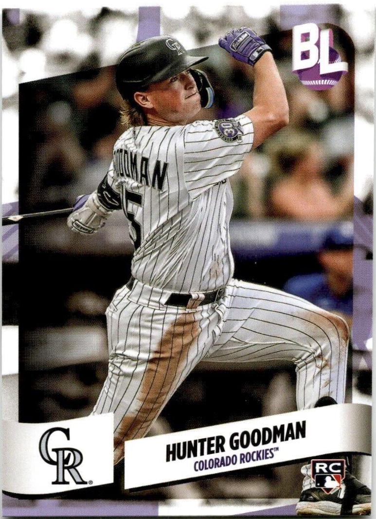 Hunter Goodman #80 Baseball Cards 2024 Topps Big League Baseball