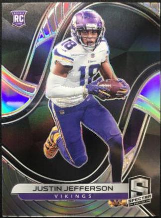 Justin Jefferson #148 Football Cards 2020 Panini Spectra