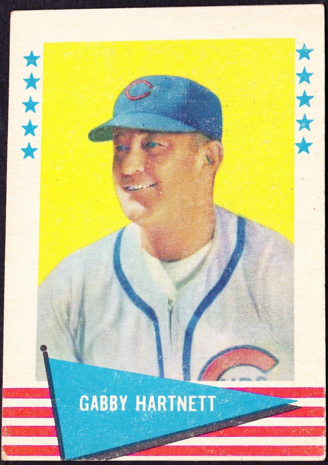 Gabby Hartnett #41 Baseball Cards 1961 Fleer