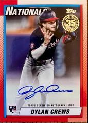 Dylan Crews #90B2-DC Prices | 2025 Topps 1990 Autograph | Baseball