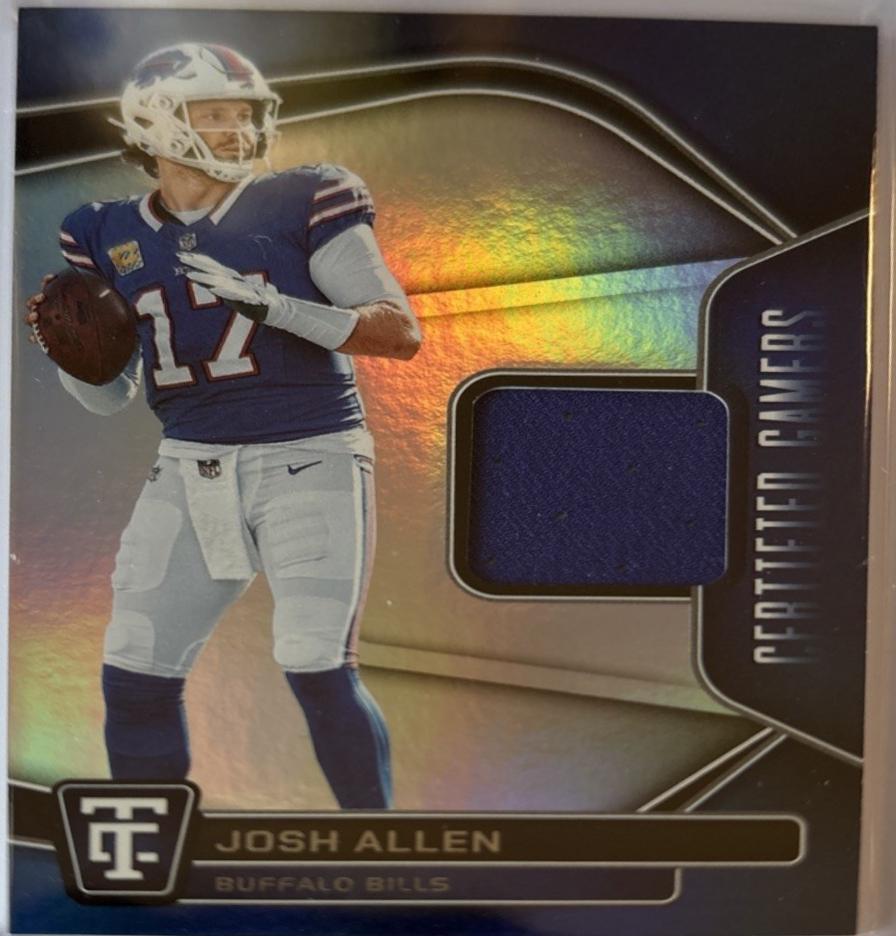 Josh Allen #5 Football Cards 2024 Panini Totally Certified Gamers