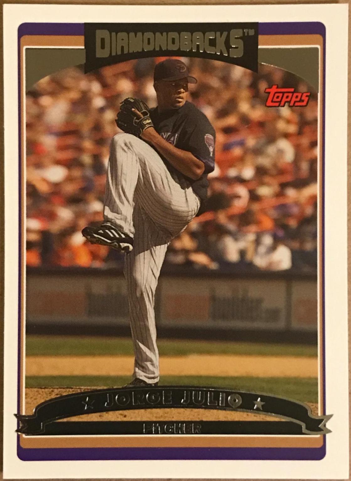 Jorge Julio #UH127 Baseball Cards 2006 Topps Updates & Highlights