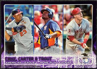 Carter, Trout, Cruz