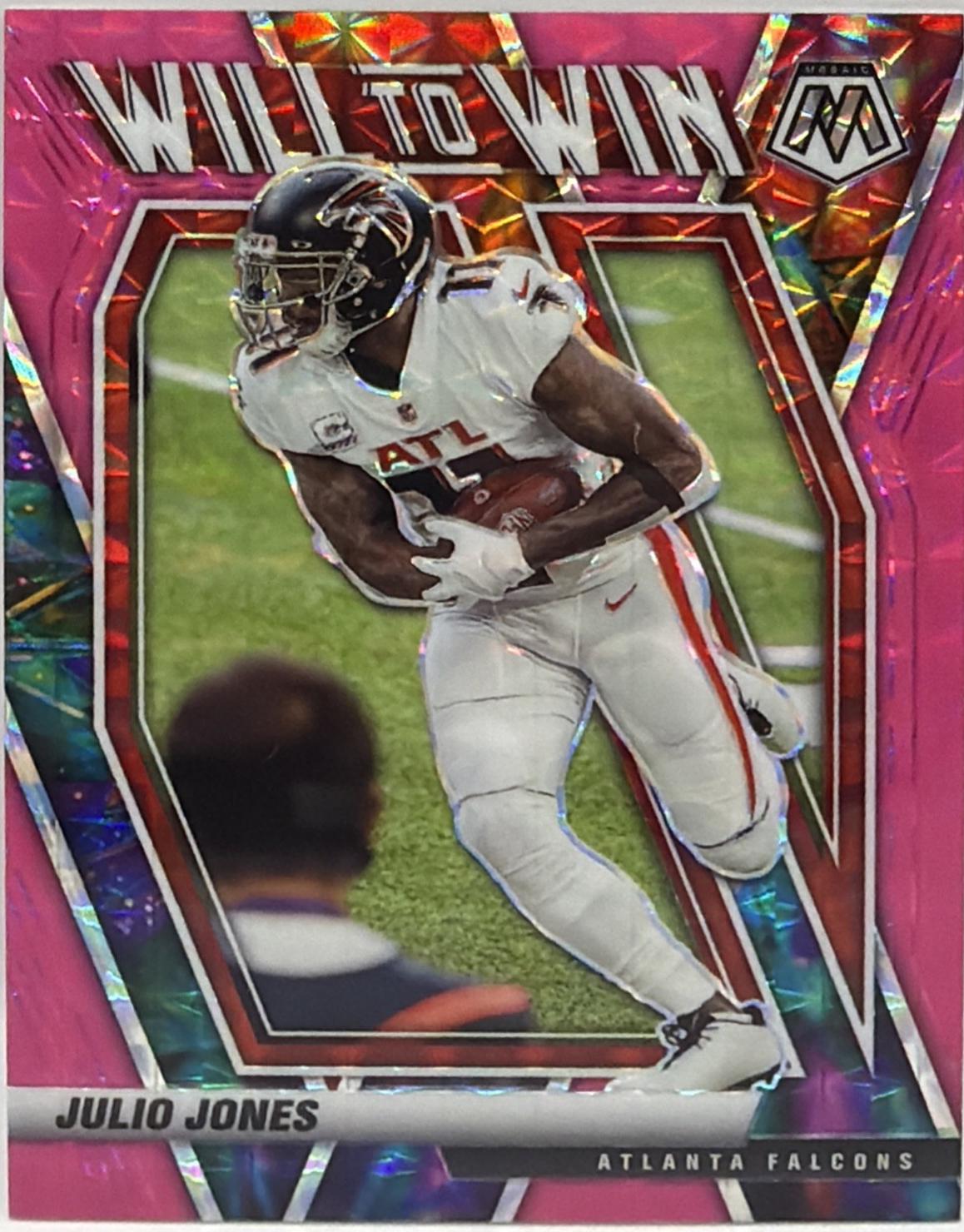 Julio Jones [Pink Fluorescent] #WW-14