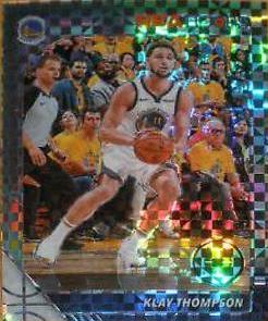Klay Thompson #60 Basketball Cards 2019 Panini Hoops Premium Stock