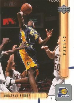Jonathan Bender #66 Basketball Cards 2001 Upper Deck
