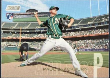 Paul Blackburn #77 2018 Stadium Club Baseball