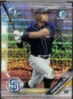 Tirso Ornelas #7 Baseball Cards 2019 Bowman Mega Box Chrome
