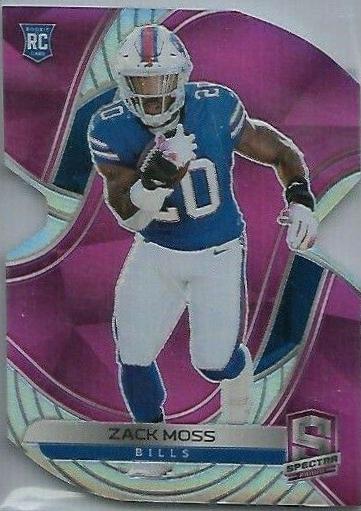 Zack Moss #166 2020 Panini Spectra Football