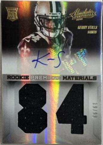 Kenny Stills [Rookie Premiere Materials Signature Jumbo Jersey Number] #218