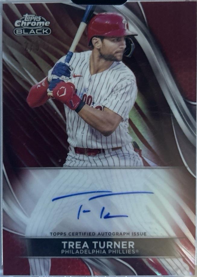 Trea Turner [Red Refractor] #CBA-TT