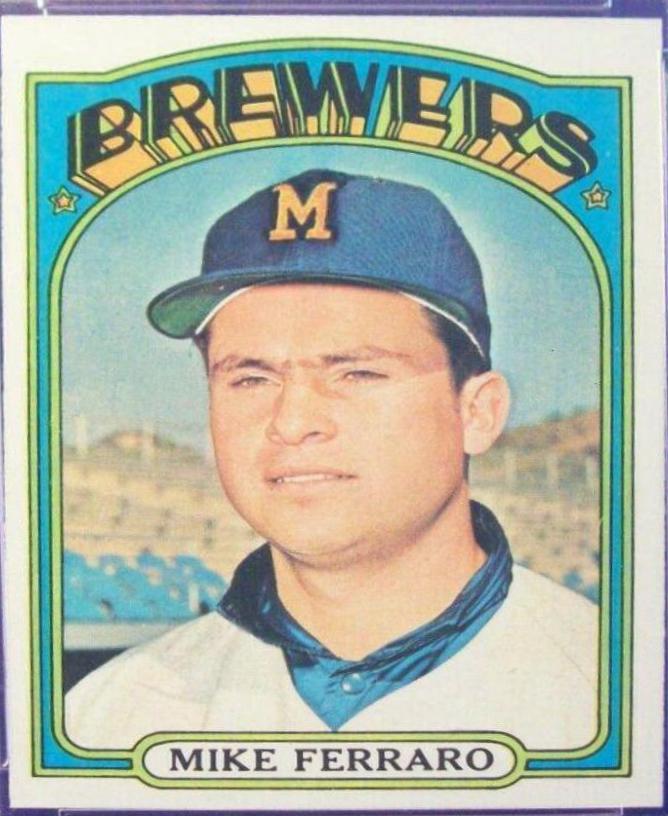 Mike Ferraro #613 Baseball Cards 1972 Topps
